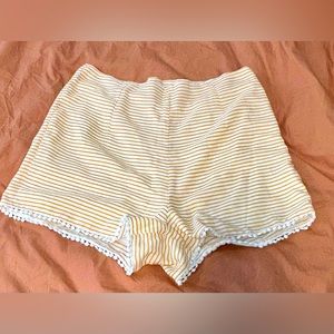 CHARLOTTE RUSSE striped shorts